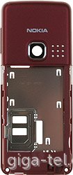 Nokia 6300 Middle cover red