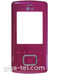 LG KG800 frotn cover pink