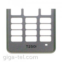 Sony Ericsson T250i keypad cover silver