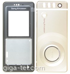 Sony Ericsson R300 cover black/copper