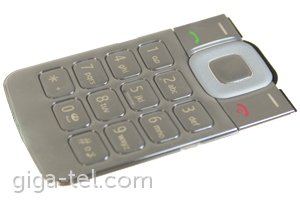Nokia 7510s keypad silver