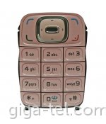 Nokia 6131 keypad pink
