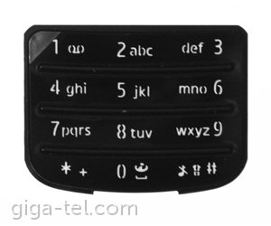 Nokia 6700c keypad numeric matt black