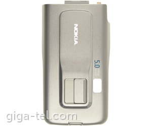 Nokia 6260s battery cover silver