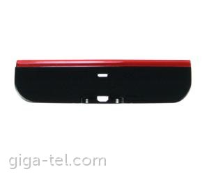 Nokia X6  Bottom cover black-red
