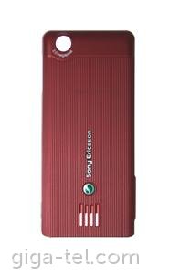 Sony Ericsson J105i battery cover ginger red