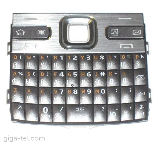 Nokia E72 keypad grey russian