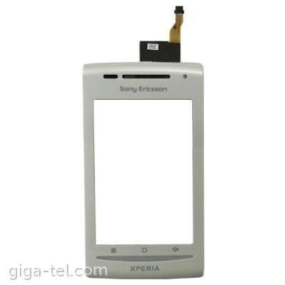 SonyEricsson  X8 front cover+touch white