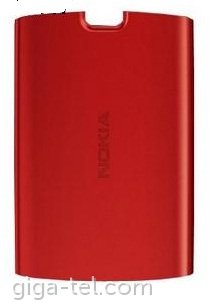 Nokia 5250 battery cover red