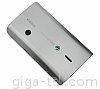 SonyEricsson X8 battery cover silver