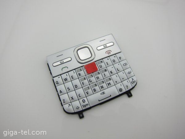 Nokia E5-00 keypad chrome english