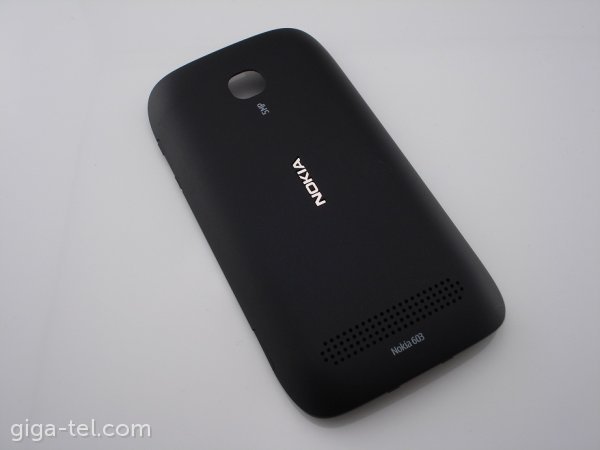 Nokia 603 battery cover black