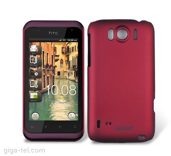 Jekod HTC Sensation XL cool case red