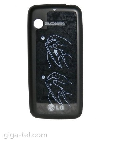 LG GS290 battery cover black