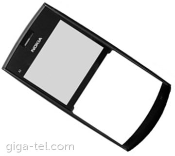 Nokia X2-01 front cover deep grey