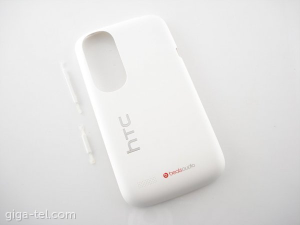 HTC Desire V battery cover white