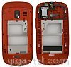 Nokia 302 middle cover red
