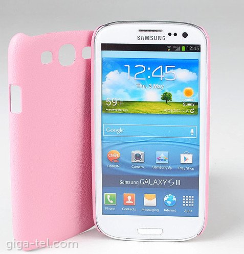 Jekod Samsung N7000 leather case pink