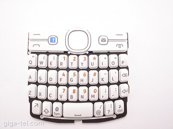 Nokia 205 keypad white English