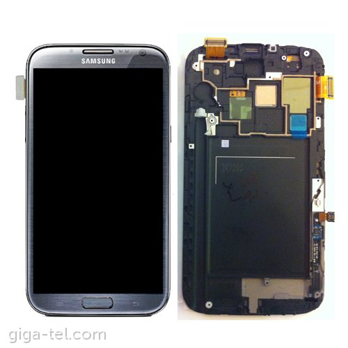 Samsung N7105 LTE LCD + touch grey