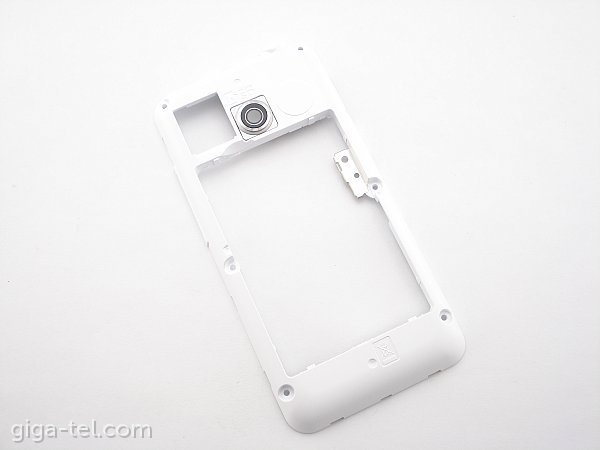 LG E720 middle cover white