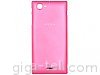Sony Xperia J ST26i battery cover pink