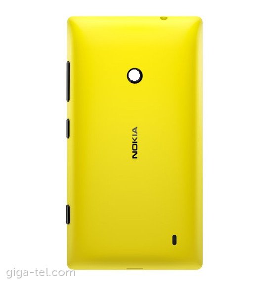 Nokia 520 battery cover yellow