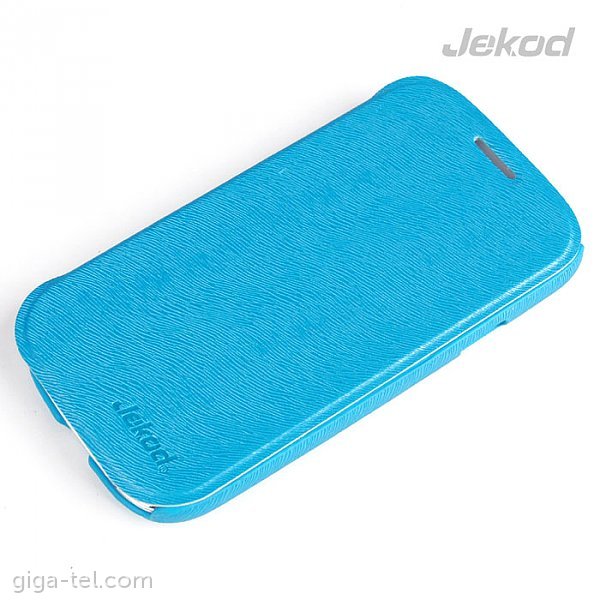 Jekod Samsung Galaxy Premier(i9260) diamond leather case tirquoise