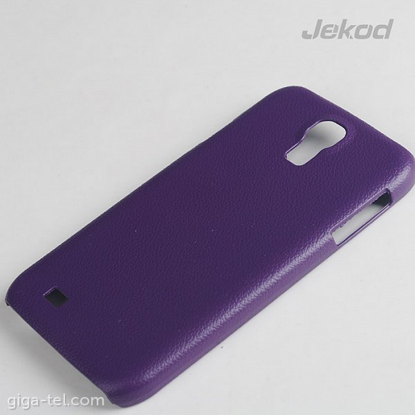 Jekod Samsung i9505 leather case purple