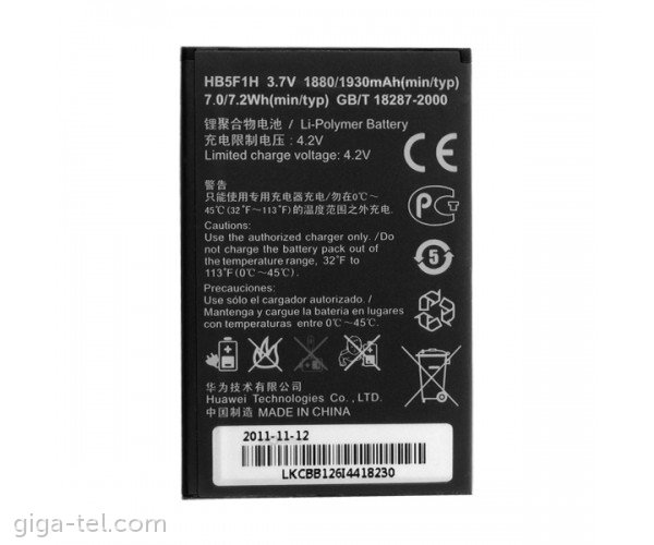 Huawei HB5F1H battery