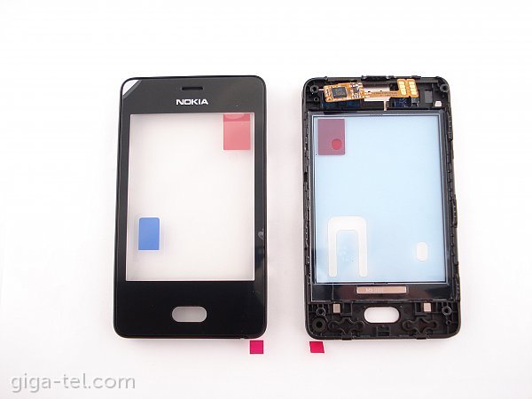 Nokia 501 front cover + touch