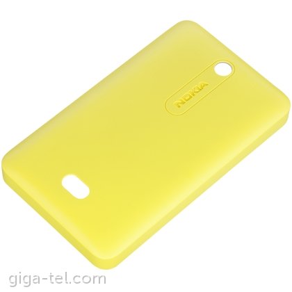 Nokia 501 battery cover yellow
