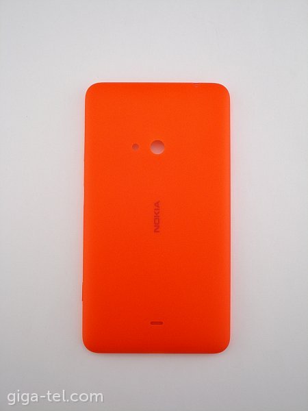 Nokia 625 battery cover orange