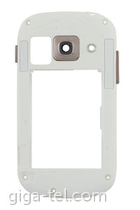 Samsung S6810 middle cover white