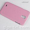 Jekod Samsung i9505 leather case pink