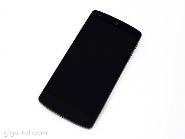 LG Nexus 5 front cover+LCD+touch black
