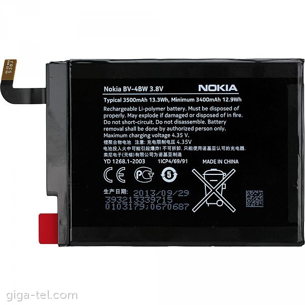 Nokia 1520 BV-4BW battery SWAP