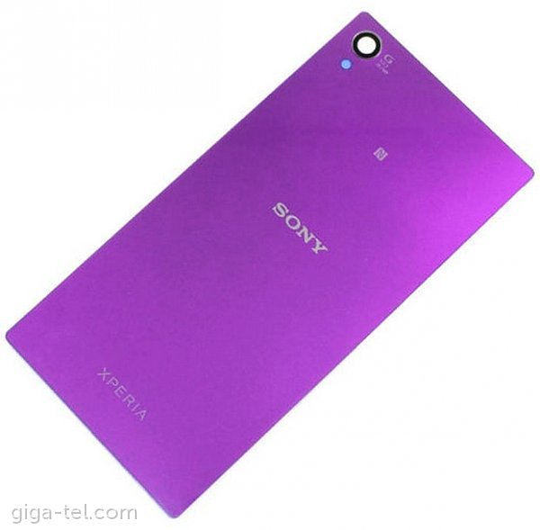 Sony Xperia Z1 C6903 battery cover purple