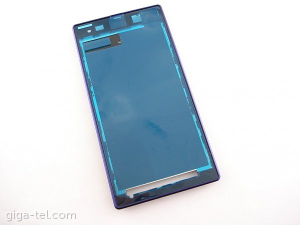 Sony Xperia Z1 C6903 front cover purple