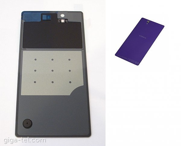 Sony Xperia Z C6603 battery cover purple - Without NFC