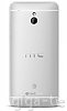 HTC One Mini M4 back cover white / silver