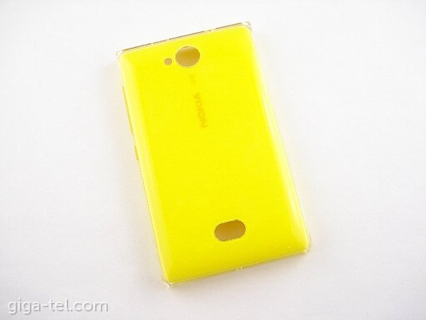 Nokia 503 battery cover yellow
