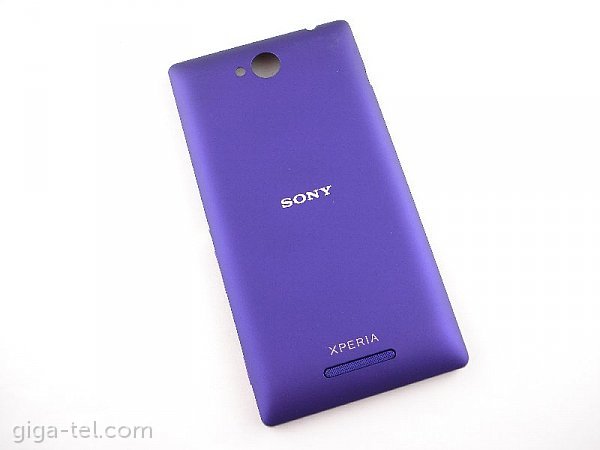 Sony Xperia C C2305 battery cover purple