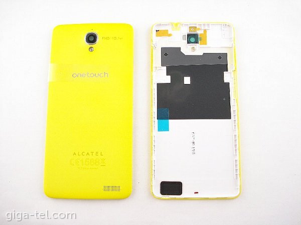 Alcatel 6040D battery cover yellow