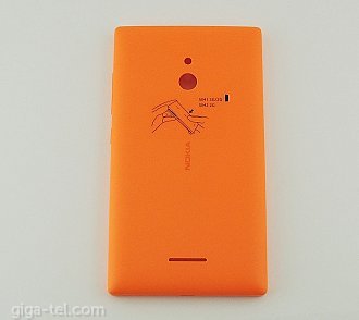 Nokia XL battery cover orange