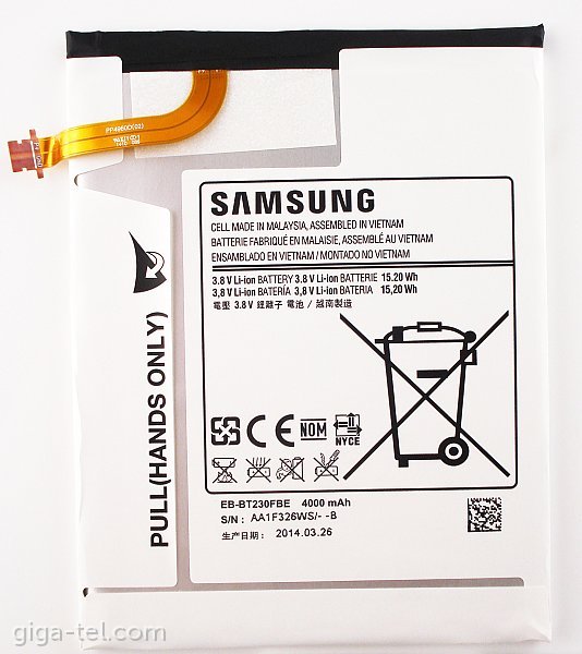 Samsung T230,T235 battery