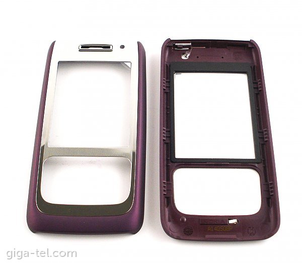  Nokia E65 front cover purple
