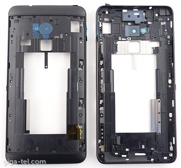 HTC One MAX(803n) middle cover black