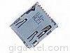 Micro SD Connector for Samsung GT-S3650 Corby,GT-B5310 Corby PRO,GT-B7300,GT-B7330,GT-i5500 Galaxy 550,GT-M5650,SGH-F480