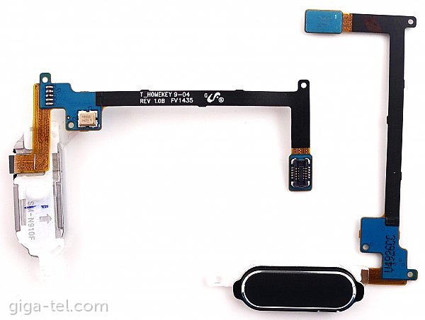 Samsung N910F home key flex black